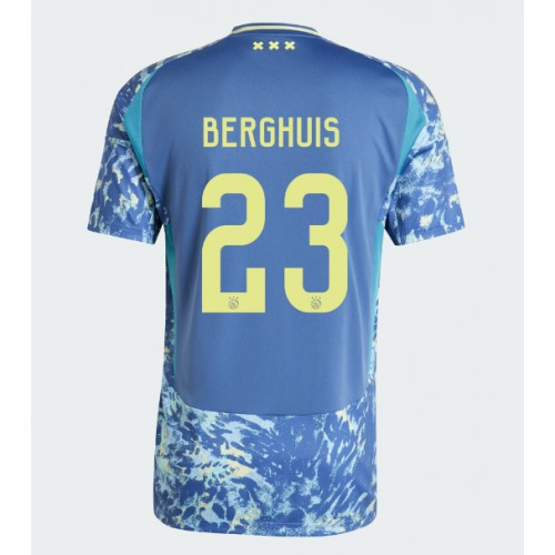 Ajax Steven Berghuis #23 Gostujuci Dres 2024-25 Kratak Rukav